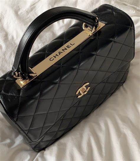 chanel trendy cc size|Chanel trendy cc medium black.